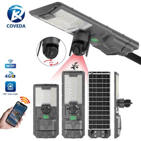 Rotatable IP65 Waterproof CCTV Camera with Lithium Iron Phosphate Battery for Solar Street Light
