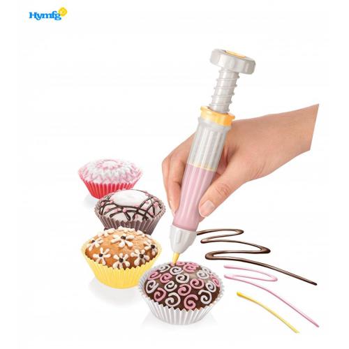 Outil de décoration de gâteau en plastique Stylo de décoration de gâteau