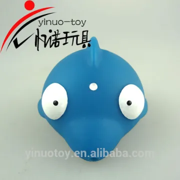 2016 hot sale cheap plastic squirt bath toy blue fish bath toy for kids