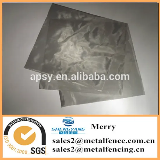 500 Mesh Stainless Steel 12" x 12" Woven Wire Cloth Screen mesh