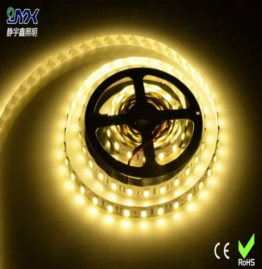 High Quality decoration led strip 5050 5m 300leds factory in China warm white IP20 for wedding photo background led strip light