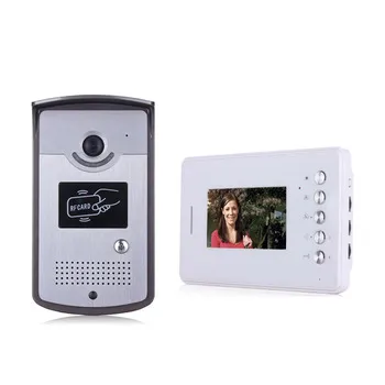Speakerphone intercom Color Video Door Phone doorbell access Control System