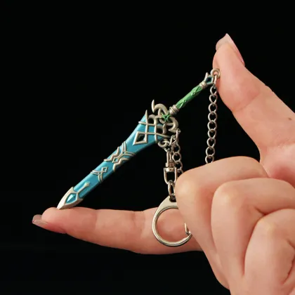 Anime Samurai Swords Keychain for Boys - Weapon Soul Chasing Stick Toy
