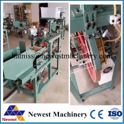 Two Head Cotton Swab Making Machine for Wooden Stick Medical Cotton Buds