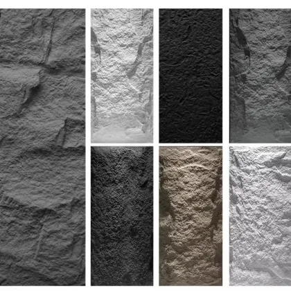 Quick Installation PU Stone Wall Panel Tiles