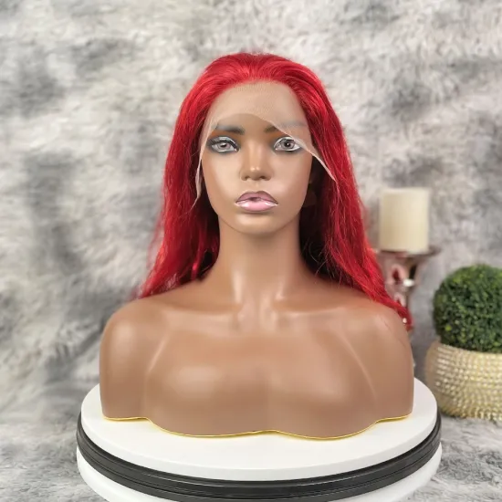 13X6 13X4 Color 99j Red Burgundy 180% Virgin Wig Black Burgundy Hd Transparent Lace Front Wig Brown Blond Ombre Human Hair Wig