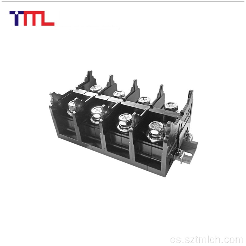 Bloque del terminal de alimentación del conector de cable