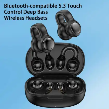 True Wireless Sport Headphones with Power Bank, BT 5.3, Type-C, Waterproof, and Air Conduction