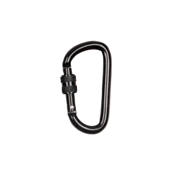 80mm Aluminium D-Shaped Locking Carabiner
