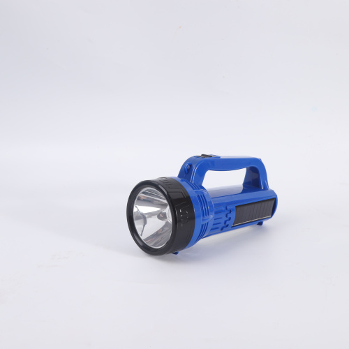 LED Solar Hand Handle Torch Top Quality Hand Lamp Rechargeable Light Supplier