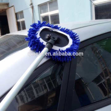 effective-removed car window cleaning kit with aluminum plastic handle