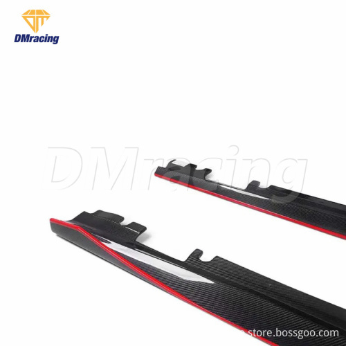 Paktechz Carbon Fiber Side Skirts for Mercedes Benz W176 A200/A260/A45 2013-2018