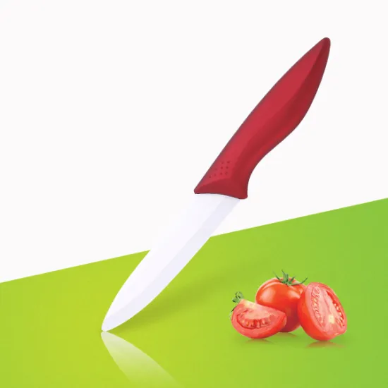 Rose Handle Ceramic Knife 5 Inches Utility Knife