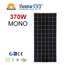120 cellules mono demi-panneau solaire 375W