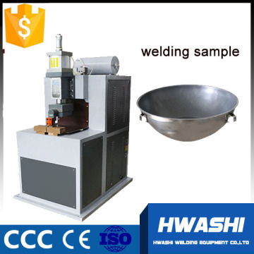 Hwashi Dual Head Non-stick Pan Handle Spot Welding Machine/ Equipment