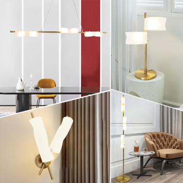 Modern Glass G9 LED Table Lamp for Bedroom Decor