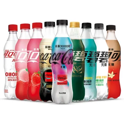 Hot Selling 500ml Peach Flavored Cola & Various Fruit Soft Drinks