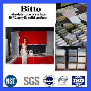 quartz stone counter top kitchen surface