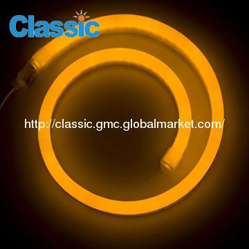 3.9-6.2w bộ thu lôi chống thấm đầy màu sắc 12-240v RGB linh hoạt 120v LED Neon
