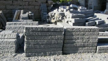 Popular Garden Grey Stone Fence