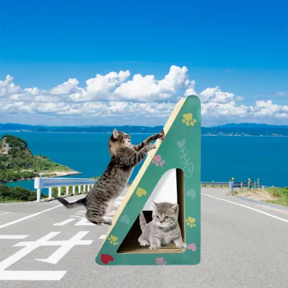 High Quality Scratch Board Sturdy Triangle Cat Scratch Toys