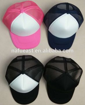 Sublimation sponge cap. no minimum. print service. promotion caps