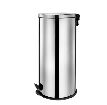 Stainless steel kitchen trash can