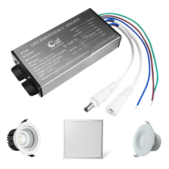 Emergency LED Driver for 3W to 60W LED Light Emergency Light Battery With Rechargeable Battery