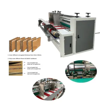 Four-Bar Rotary Cutting and Scoring Machine for Corrugated Paper Sheets