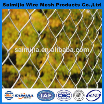 Uniform mesh chain link fence for Machinery and equipment protection