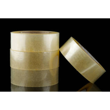 48mm crystal clear transparent BOPP film hot melt adhesive packing tape