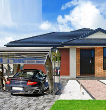 Sunsail-box Solar Energy Folding Car Garage For SUV