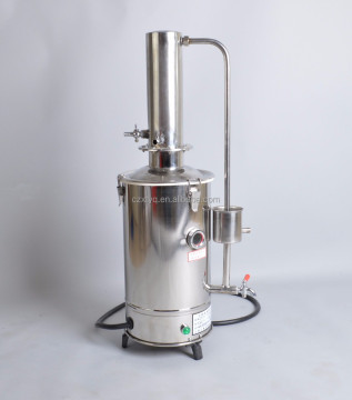 JYZD-5 220V Electric Stainless Steel Laboratory Water Distiller - Nano Alkaline Filter