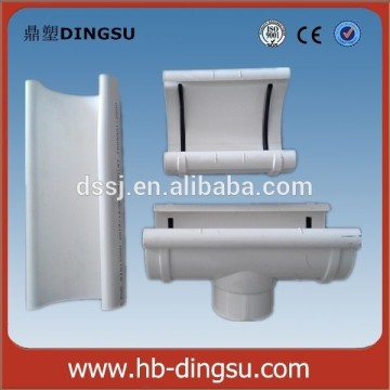 PVC HALF ROUND GUTTER IN 5.2INCHES