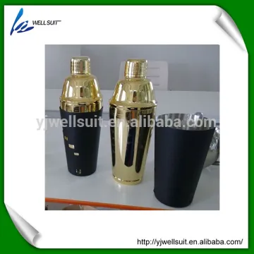 High quality best seller copper plated cocktail shaker