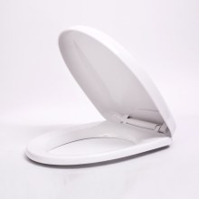 One piece white toilet eco friendly toilet cover