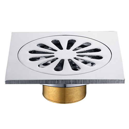 Brass Chrome Bathroom Floor Drain