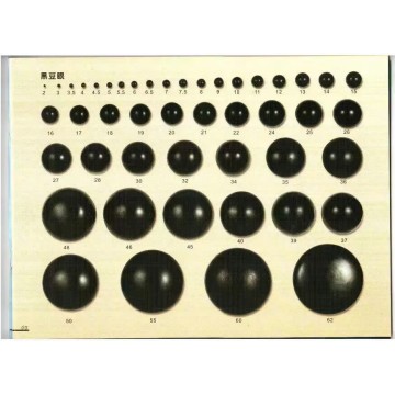 2-62mm AS Single Color Plastic Toy Eye