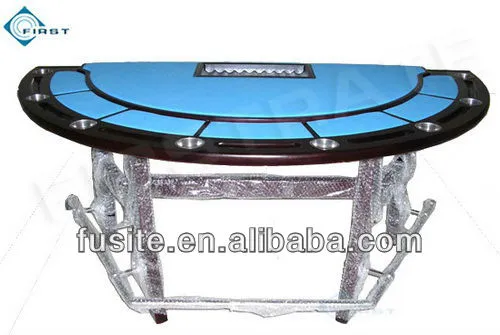 Wooden Deluxe Blackjack Poker Table