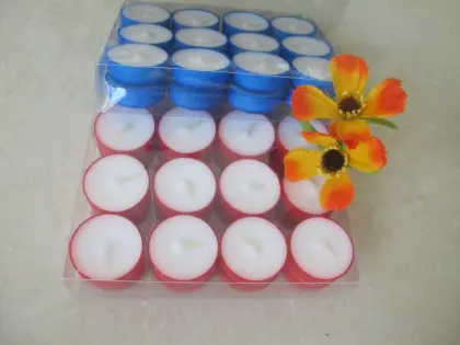Decorative White Smokeless Tea Lights