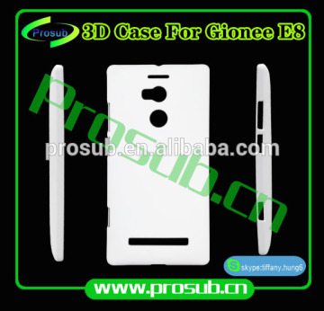 3d sublimation diy blank cell phone case cover skin for Prosub-Gionee E8