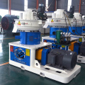 Vertically mounted ring die pellet mill