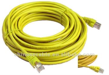 RoHS Certificated Flexible 8 Coreds Copper Shield Patch Cable