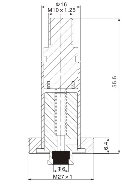 Dimension of BAPC216037005 Armature Assembly:
