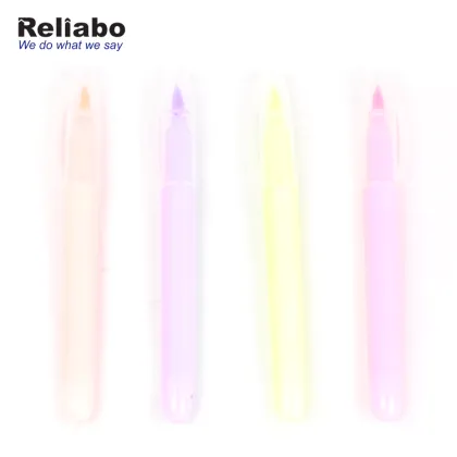 Custom Logo Colorful Student Highlighter Pen