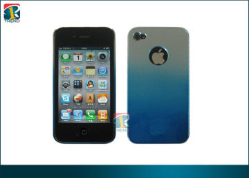 Custom Fade Rubberied Durable Pc Hard Cover For Iphone 4 Protective Cases Tc-iph4-c012