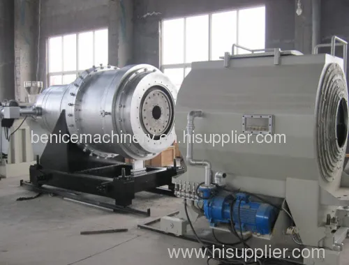 Hdpe Large Diameter Gas Supply Pipe Extruding Machine 