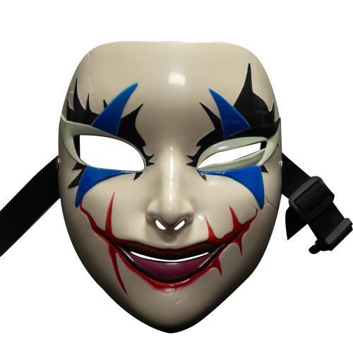 Máscara de cosplay de terror de rosto inteiro de palhaço de anime