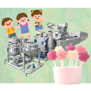 Double Layer Lollipop Machine - Factory Price for Hard Candy Making