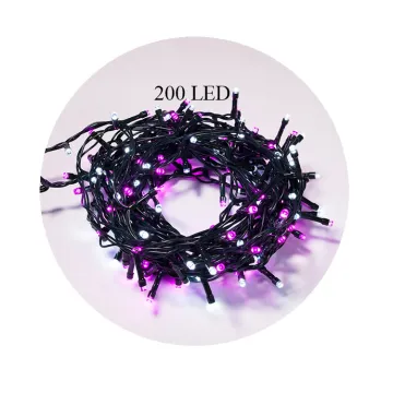Led street decor lighting outdoor christmas string light 20m Led String Outdoor Christmas Fairy Lights